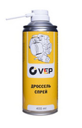 Vep Очиститель дроссельной заслонки, спрей 400 мл, Для агрегатов | Артикул TC0040012