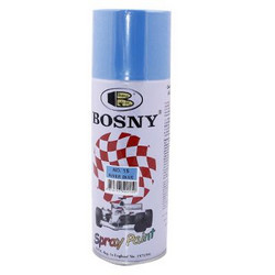 Bosny Краска акриловая (голубой) аэрозоль 400мл, Краска акриловая | Артикул 15