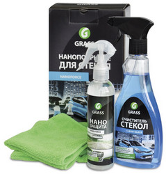 Grass Комплект для нано-покрытия стекол автомобиля, Для стекол | Артикул NF05
