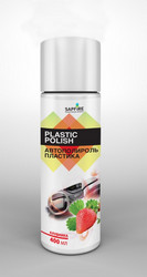 Sapfire professional Автополироль пластика Plastik Polish SAPFIRE 400мл Клубника, Для салона | Артикул SPX0832