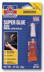 Permatex Клей супер "СУПЕР ПЕГА" гель 2 г., Клей | Артикул 82191