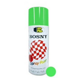 Bosny Краска акриловая (зеленый) аэрозоль 400мл, Краска акриловая | Артикул 27