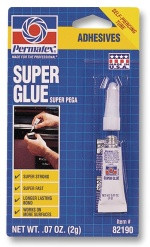 Permatex Клей супер "СУПЕР ПЕГА" 2 гр., Клей | Артикул 82190