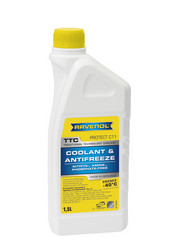 Ravenol Антифриз готовый к прим. жёлтый TTC Traditional Technology Coolant Premix ( 1,5л) 1,5л. | Артикул 4014835755314