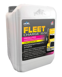 Peak Антифриз Fleet Charge 50/50 (готовый) 10л. | Артикул RFCE5B10L