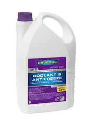 Ravenol Антифриз готовый к прим. лила OTC Organic Techn.Coolant Premix -40°C ( 5л) 5л. | Артикул 4014835755550