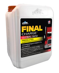 Peak Антифриз Final Charge 50/50 (готовый) 10л. | Артикул RFXE5B10L