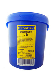 Ravenol Смазка Waelzlagerfett LI-86 (10кг) | Артикул 4014835200845