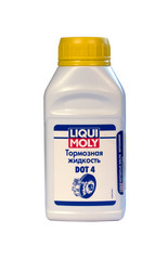 Liqui moly Тормозная жидкость dot 4, "BRAKE FLUID", 0.25л | Артикул 8832