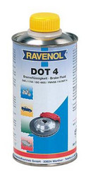 Ravenol Тормозная жидкость DOT 4, 0.5л | Артикул 4014835692152