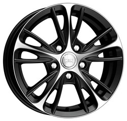      (KC568-12) 6.5X16 5/112 ET33 d66.6 /black/ [9731] |  9731
