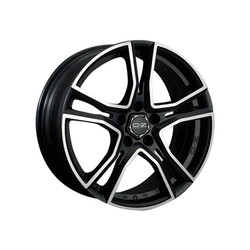 Диск литой Oz Adrenalina 17/8 ET45 Matt black + diamond cut | Артикул WHS027970