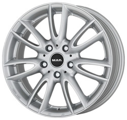 Диск литой Mak Jackie 18/7,5 ET52 Silber | Артикул WHS104994
