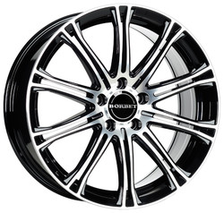 Диск литой Borbet CW1 17/7 ET40 Schwarz poliert | Артикул WHS069971