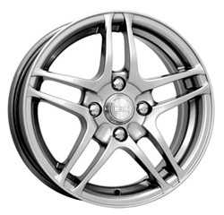    (KC431) 5.5X14 4/98 ET38 d58.5 /black platinum/ [18954] |  18954