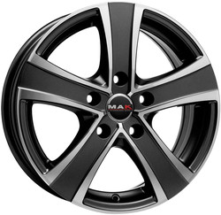 Диск литой Mak Fuoco 5 15/6,5 ET52 Ice black | Артикул WHS097958