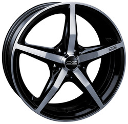 Диск литой Oz Canova 17/8 ET45 Black + diamond cut | Артикул WHS057158