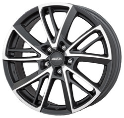 Диск литой Alutec Xplosive 17/7,5 ET35 Graphite matt front polished | Артикул WHS056608