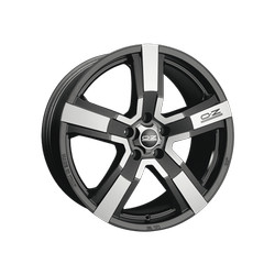 Диск литой Oz Versilia 19/9 ET45 Matt black + diamond cut | Артикул WHS057224