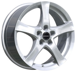 Диск литой Borbet F 17/7 ET50 brilliant-silber | Артикул WHS069988