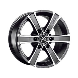 Диск литой Oz Sahara 6 18/8 ET35 Matt graphite diamond cut | Артикул WHS104958