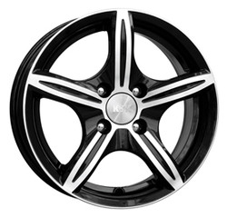     (KC544) 6.0X14 4/98 ET38 d58.5 /black/ [7675] |  7675