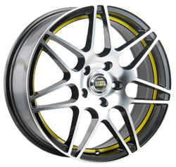 Диск литой Alcasta M28 15/6 ET40 Bkfysi | Артикул WHS087801