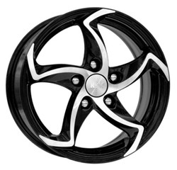     (KC525-00) 6.5X15 5/105 ET35 d56.6 /black/ [7490] |  7490