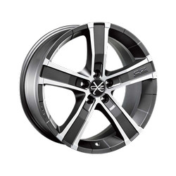 Диск литой Oz Sahara 5 17/8 ET45 Matt graphite diamond cut | Артикул WHS104872