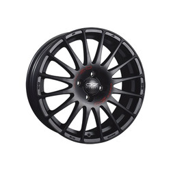 Диск литой Oz Superturismo LM 18/8 ET42 Matt black red stripe | Артикул WHS101892