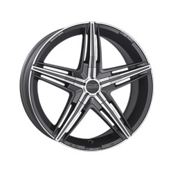 Диск литой Oz David 18/8 ET45 Matt graphite diamond cut | Артикул WHS024991