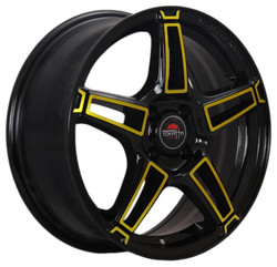 Диск литой Yokatta MODEL-35 17/7 ET45 Bk+y | Артикул WHS085630
