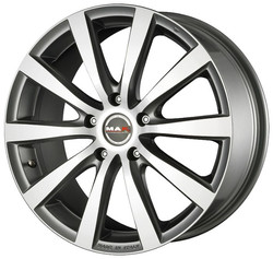 Диск литой Mak Iguan 17/7 ET41 Graphite mirror face | Артикул WHS101894