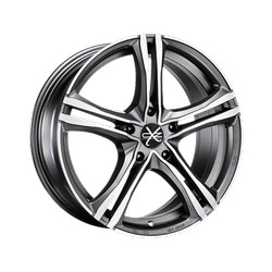 Диск литой Oz X5B 19/8 ET45 Matt graphite diamond cut | Артикул WHS104963
