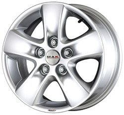 Диск литой Mak HD! 16/6,5 ET50 Hyper silver | Артикул WHS059077