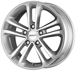 Диск литой Mak Invidia 17/7 ET38 Hyper silver | Артикул WHS058323