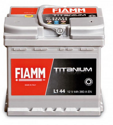 Аккумуляторная батарея Fiamm 44 А/ч, 440 А | Артикул L1B44