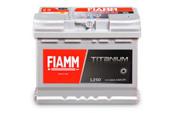 Аккумуляторная батарея Fiamm 60 А/ч, 540 А | Артикул L260TITANIUM