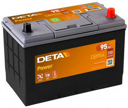 Аккумуляторная батарея Deta 95 А/ч, 720 А | Артикул DB954