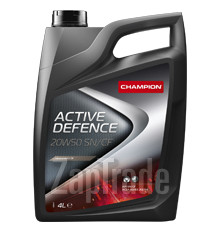 Купить моторное масло Champion oil ACTIVE DEFENCE 20W50 Минеральное | Артикул 8225161