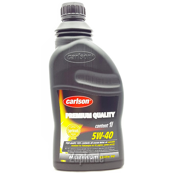 Купить моторное масло Carlson oil Millenium Synth PD Синтетическое | Артикул 98105