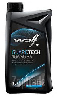 Купить моторное масло Wolf GUARDTECH 10W40 B4 Полусинтетическое | Артикул 8303616