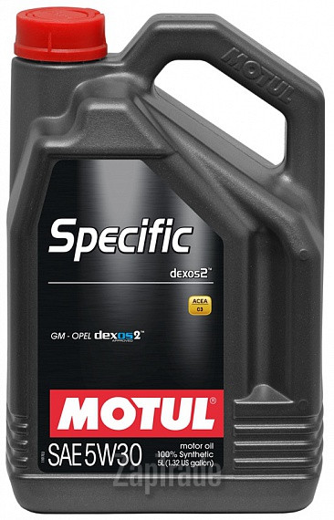 Купить моторное масло Motul Specific Dexos2 Синтетическое | Артикул 102643