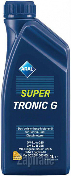 Купить моторное масло Aral SuperTronic G Синтетическое | Артикул 15A8AE