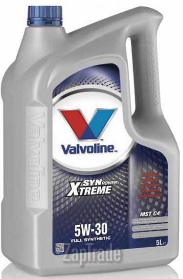 Купить моторное масло Valvoline SynPower Extreme MST Синтетическое | Артикул 872771