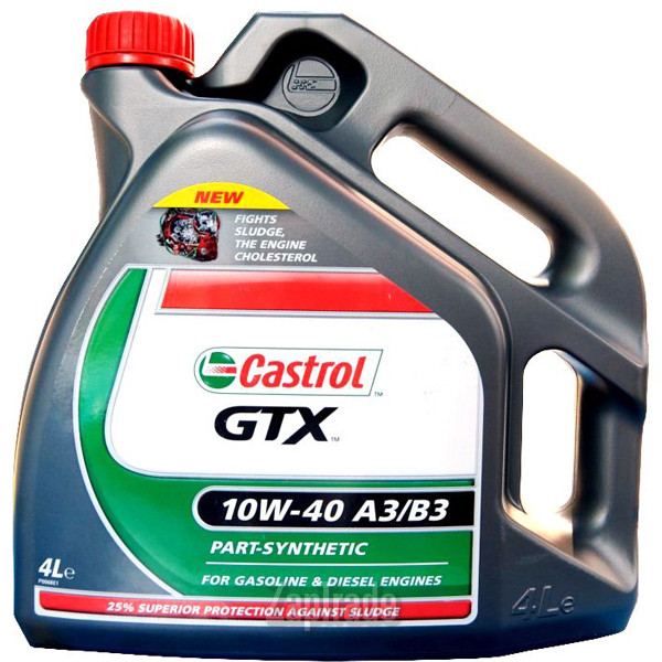 Купить моторное масло Castrol GTX A3/B3 Полусинтетическое | Артикул 1586FD