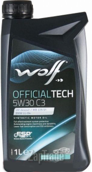 Купить моторное масло Wolf OFFICIALTECH Синтетическое | Артикул 8308017