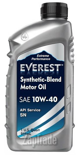 Купить моторное масло Everest Synthetic Blend Полусинтетическое | Артикул FP10400EV01LSB