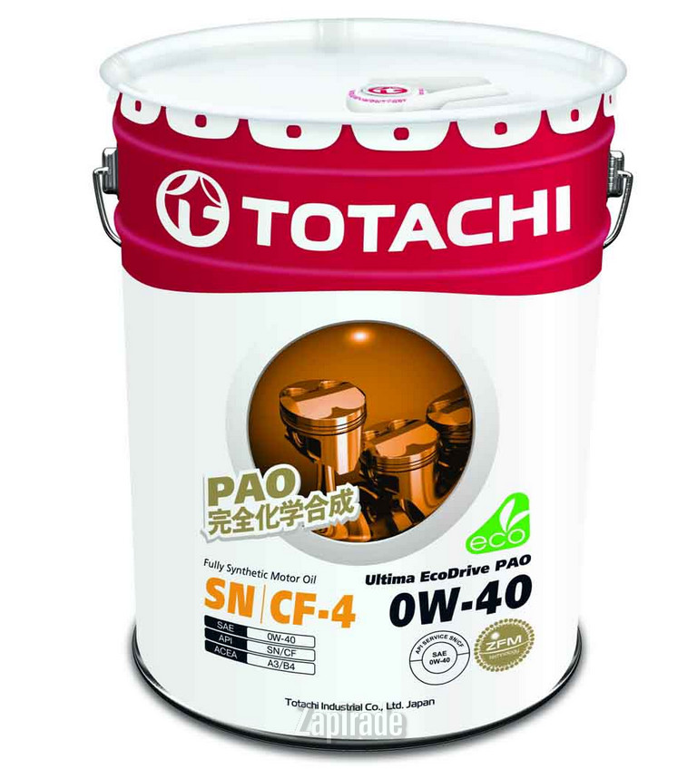 Купить моторное масло Totachi Ultima Ecodrive PAO Синтетическое | Артикул 4562374698550