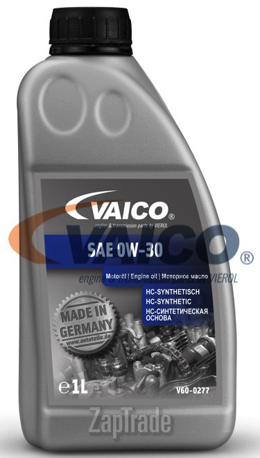 Купить моторное масло Vaico SAE 0W-30 Синтетическое | Артикул V60-0277